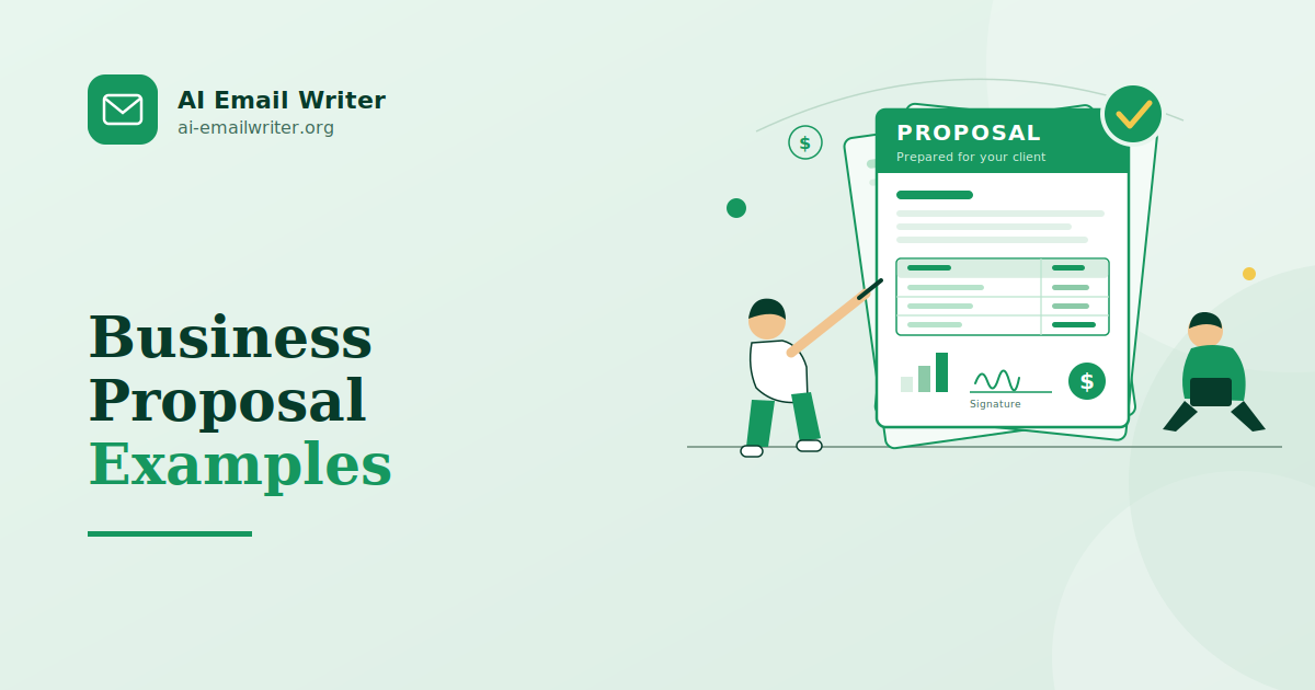 How to Write a Business Proposal Email (6 Steps + Templates)